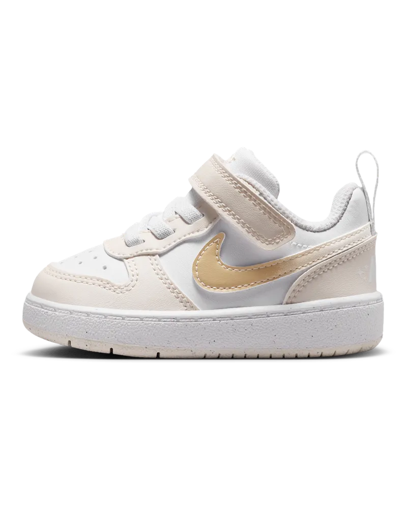 Nike Court Borough Low Schuh für Babys und Kleinkinder - Weiß Weiß