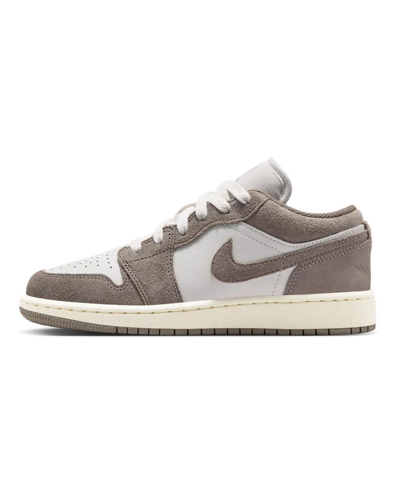 Jordan Air  1 Low Schuh für ältere Kinder - Grau Grau
