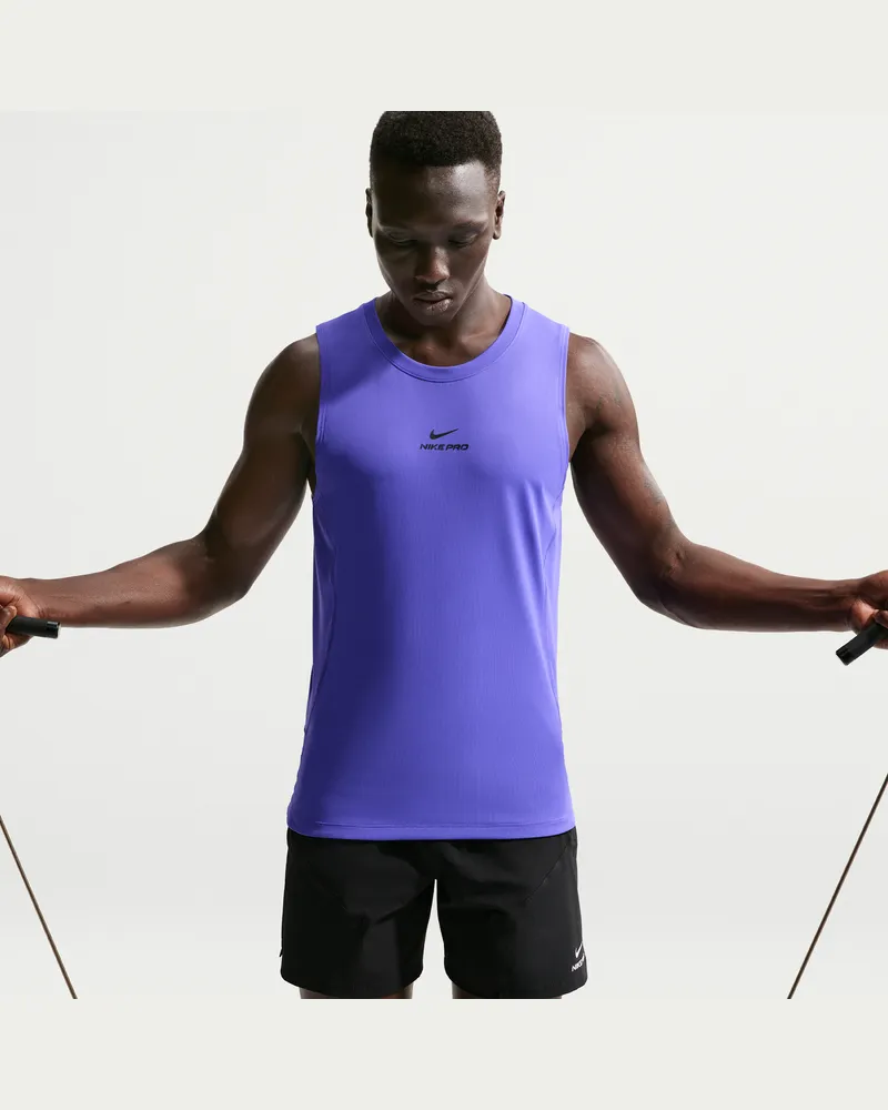 Nike Pro Dri-FIT Trainings-Tanktop (Herren) - Lila Lila
