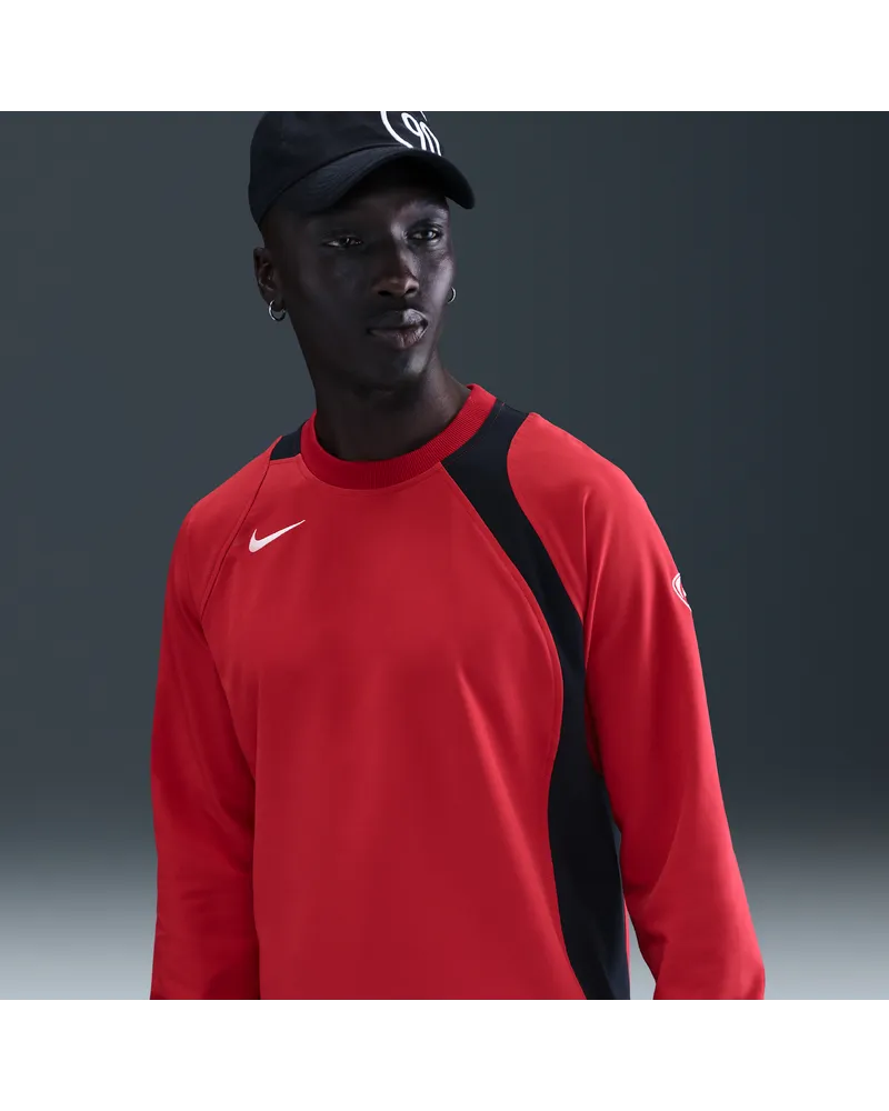 Nike Total 90 Repel-Fußballoberteil mit Rundhalsausschnitt (Herren) - Rot Rot