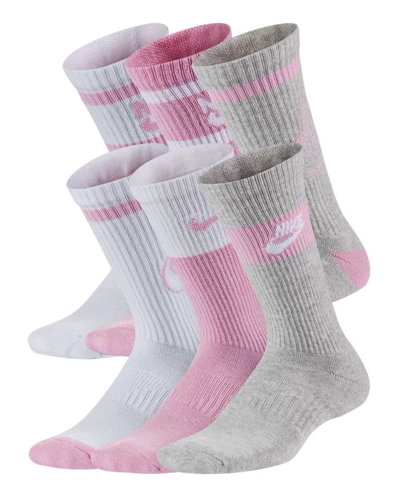 Nike Everyday gepolsterte Crew-Kindersocken (6 Paar) - Multi-Color Multi-color