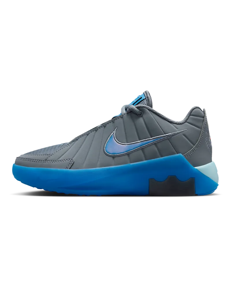 Nike LeBron Witness 9 Basketballschuh (ältere Kinder) - Grau Grau
