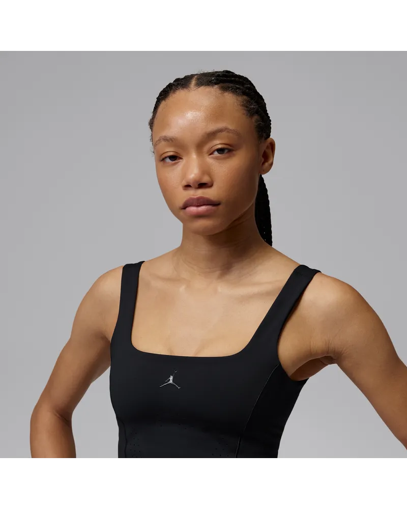 Jordan Sport Flightweight Dri-FIT Crop Top (Damen) - Schwarz Schwarz
