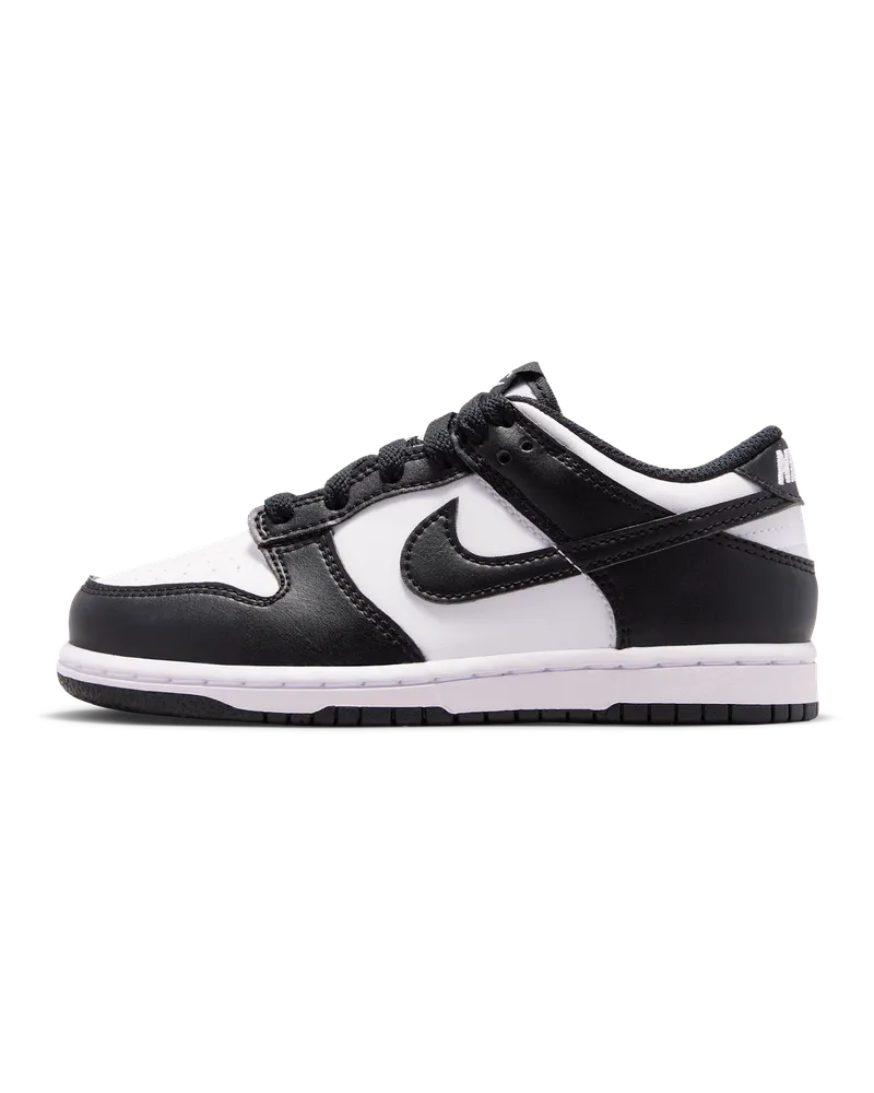 Nike Dunk Low Schuh (jüngere Kinder) - Weiß Weiß