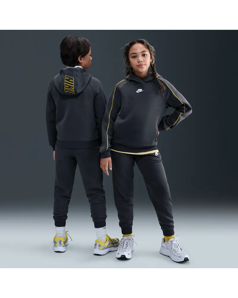 Nike Sportswear Club Fleece Trainingsanzug mit Kapuze (ältere Kinder) - Grau Grau