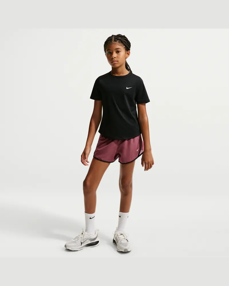 Nike Tempo Dri-FIT Laufshorts für ältere Kinder (Mädchen) - Rot Rot