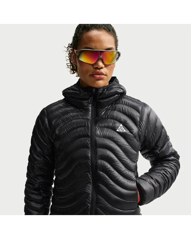 Nike ACG Lava Flow Ultralight Therma-FIT ADV Daunenjacke (Damen) - Schwarz Schwarz