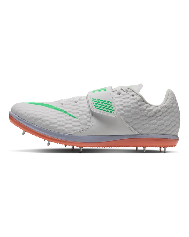 Nike High Jump Elite Sprung-Spike für Leichtathletik - Weiß Weiß