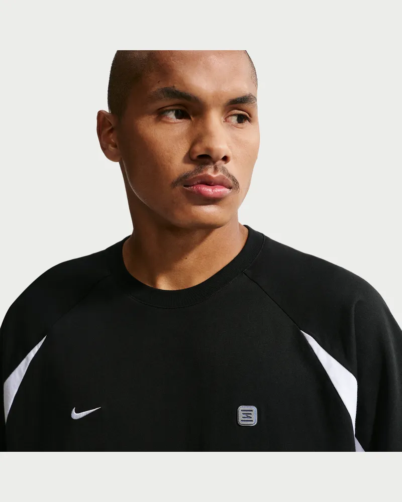Nike Kurzarmoberteil für Herren - Schwarz Schwarz