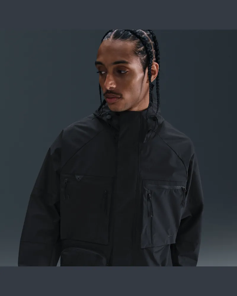 Nike Sportswear Tech superleichte Jacke (Herren) - Schwarz Schwarz
