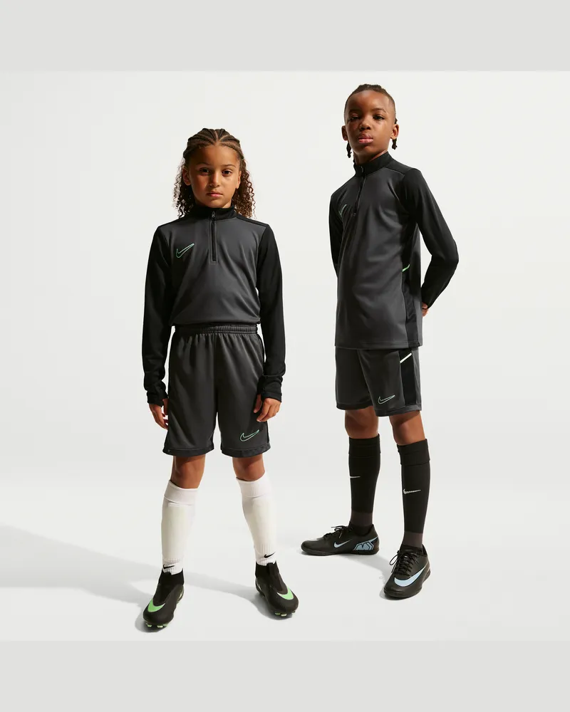 Nike Academy Dri-FIT Fußball Shorts aus Webmaterial (ältere Kinder) - Grau Grau