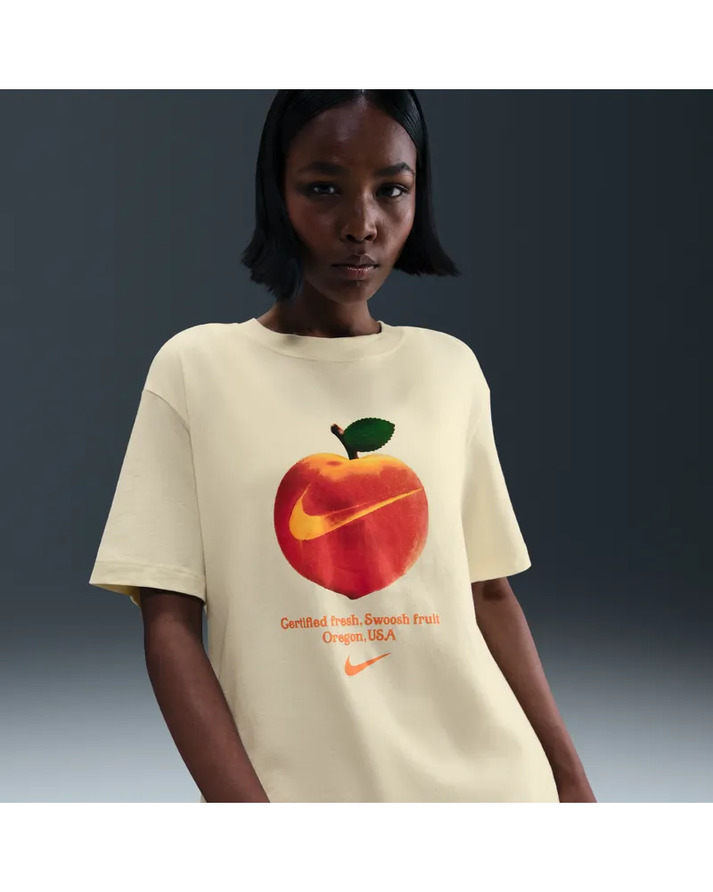 Nike Sportswear Damen-T-Shirt - Weiß Weiß