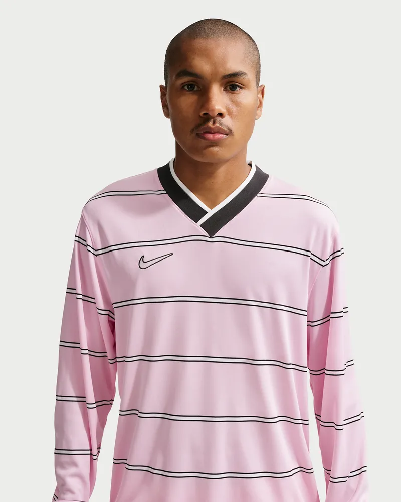 Nike Energy Dri-FIT Longsleeve-Fußballoberteil (Herren) - Pink Pink