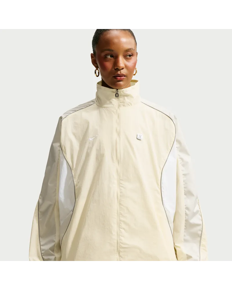 Nike Damenjacke aus Webmaterial - Braun Braun