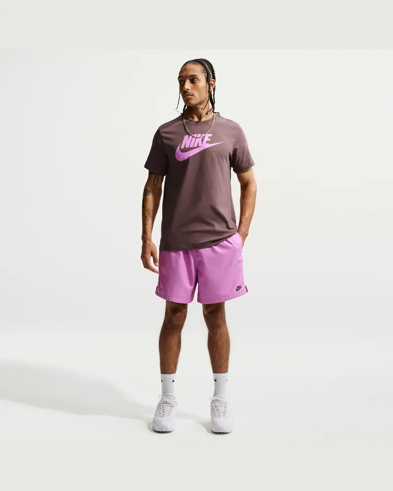 Nike Club Flow-Webshorts für Herren - Lila Lila