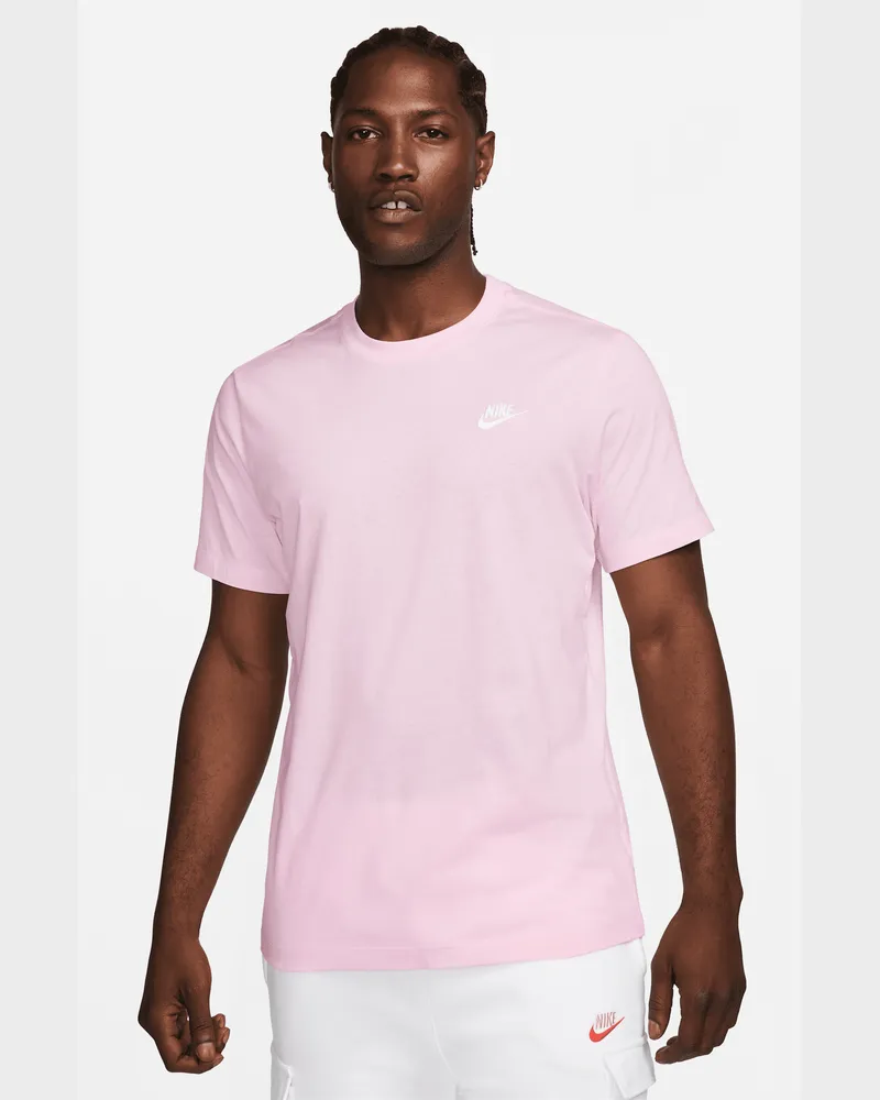Nike Sportswear Club Herren-T-Shirt - Pink Pink
