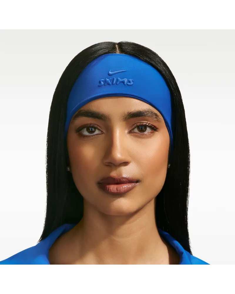 Nike SKIMS Dri-FIT Stirnband (Damen) - Blau Blau