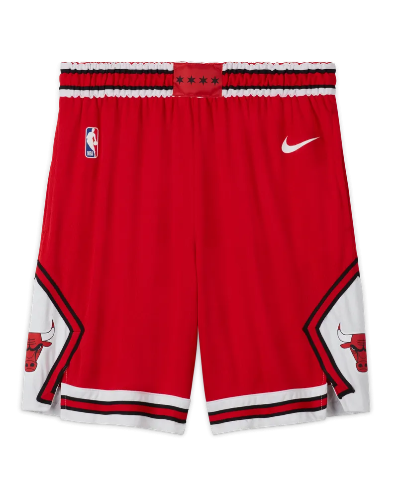 Nike Chicago Bulls Icon Edition  NBA Swingman Shorts für Herren - Rot Rot