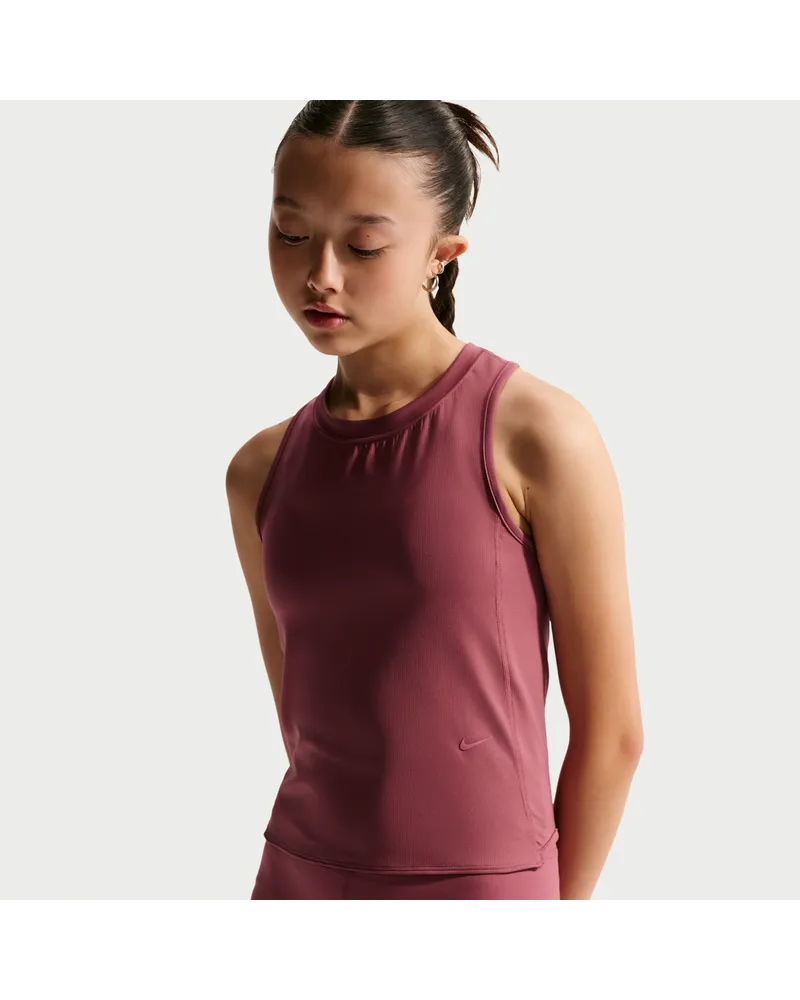 Nike MAVN Strick-Tanktop mit Dri-FIT-Technologie für Mädchen - Rot Rot