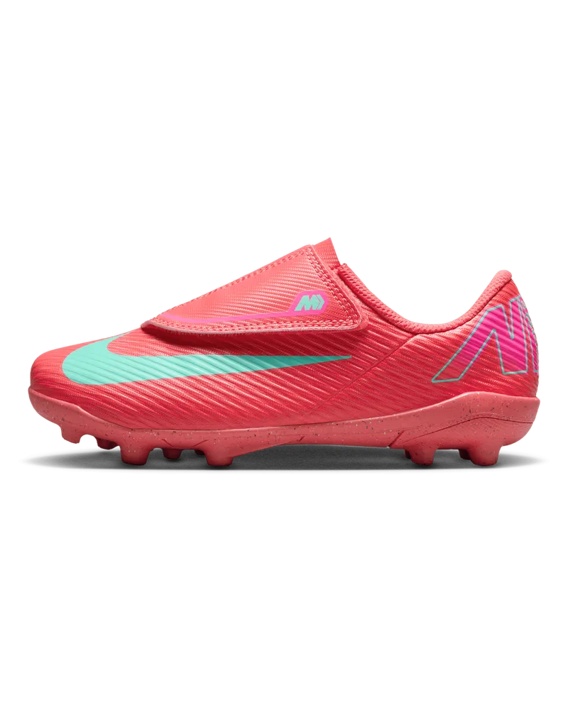 Nike Jr. Mercurial Vapor 16 Club Low-Top-Fußballschuh für verschiedene Böden (jüngere Kinder) - Rot Rot