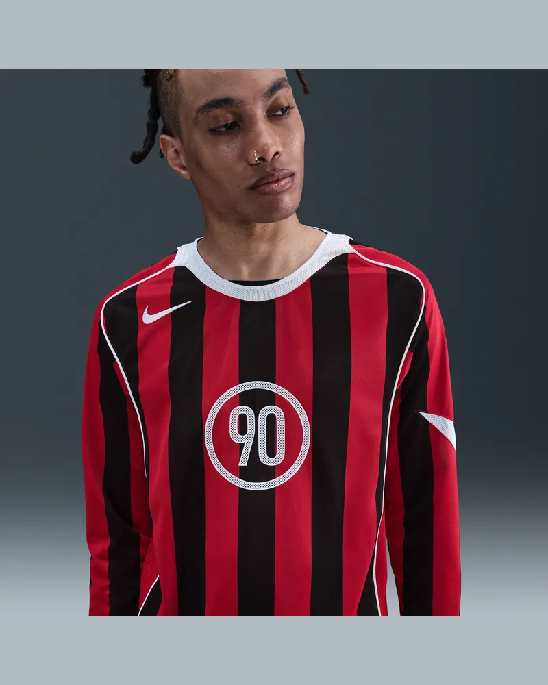 Nike Total 90 Dri-FIT Fußball-Longsleeve (Herren) - Rot Rot
