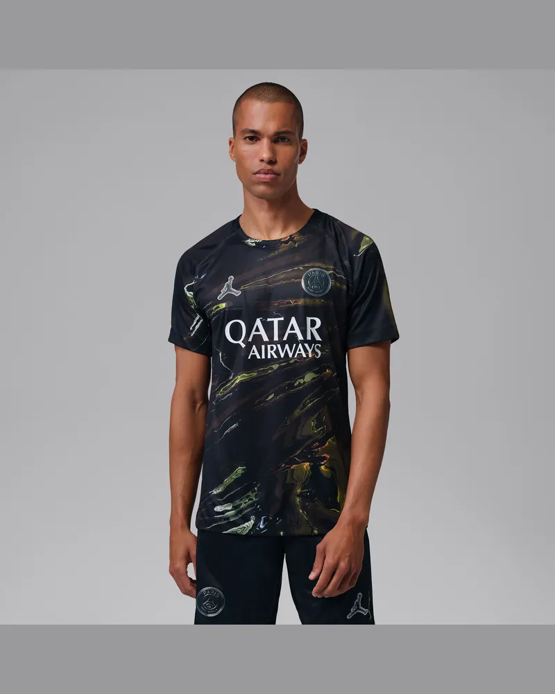 Jordan Paris Saint-Germain 2026 Stadium Night Edition  Dri-FIT Replika-Fußballtrikot (Herren) - Schwarz Schwarz