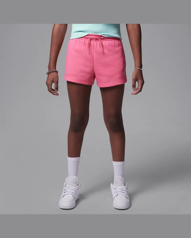 Jordan Brooklyn Essentials French Terry-Shorts (ältere Kinder) - Pink Pink
