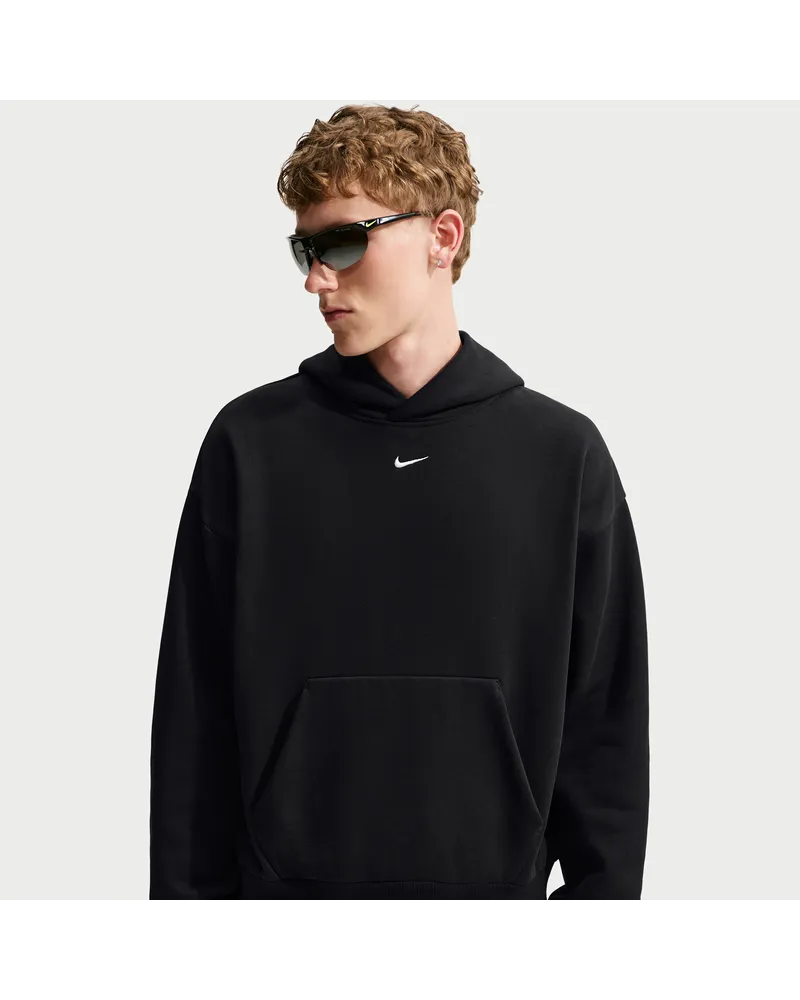 Nike Solo Fleece Hoodie (Herren) - Schwarz Schwarz