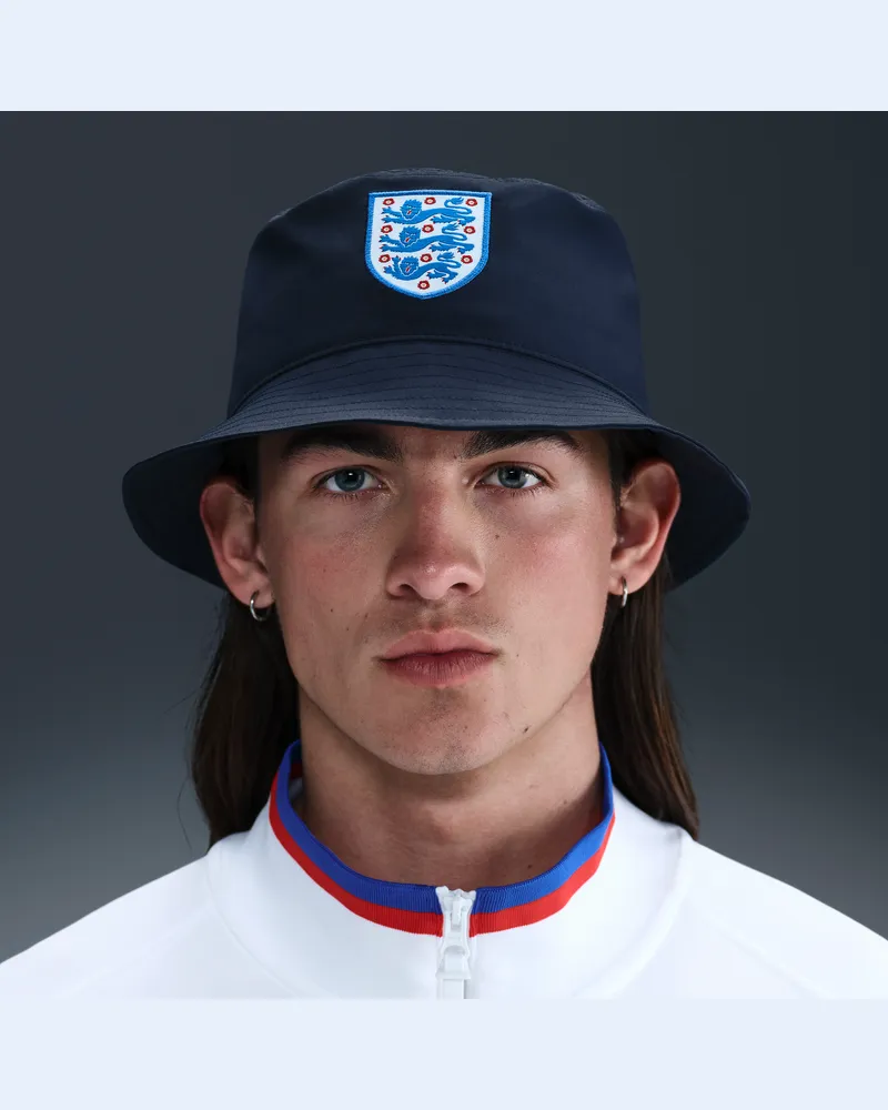 Nike England 2025/2026  Bucket Hat - Blau Blau