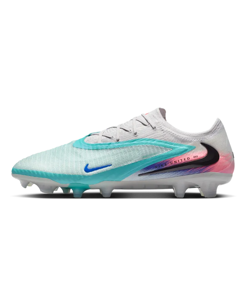 Nike United Phantom 6 Low Elite Fußballschuh für normalen Rasen - Grün Grün