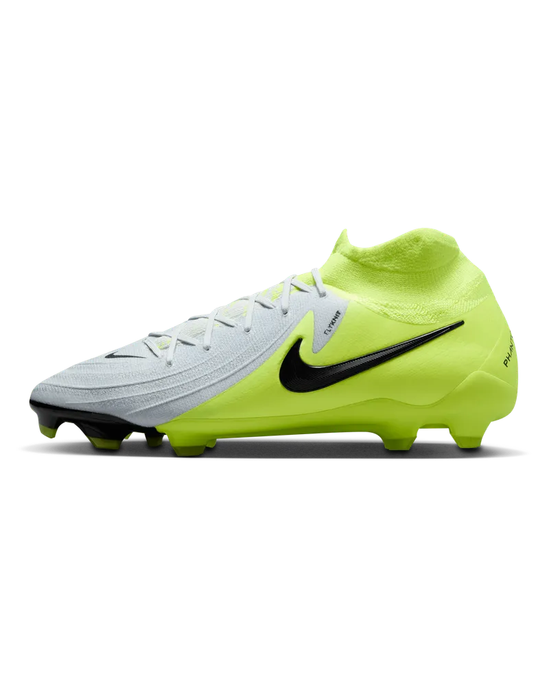 Nike Phantom Luna 2 Pro FG High-Top-Fußballschuh - Grau Grau