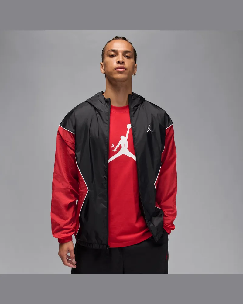 Jordan Brooklyn Draft-Jacke mit Kapuze (Herren) - Schwarz Schwarz