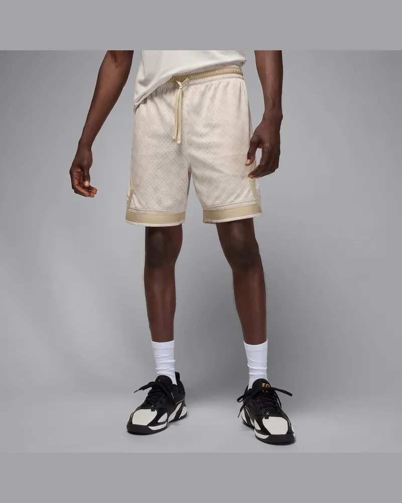 Jordan Sport Dri-FIT Diamond Shorts mit Print (Herren) - Braun Braun