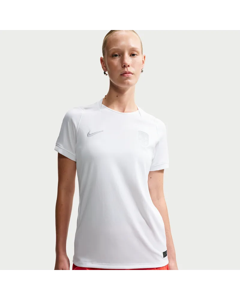 Nike Norwegen 2026 Stadion Third  Dri-FIT Replika-Fußballtrikot (Damen) - Weiß Weiß