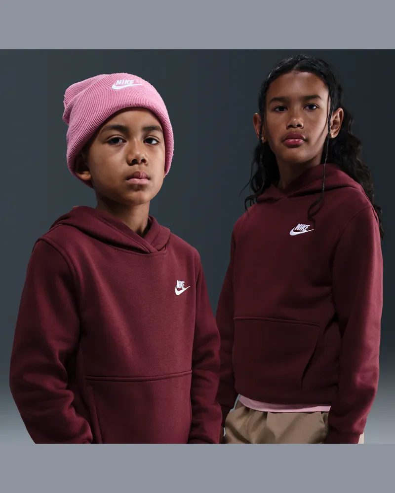 Nike Club Fleece Hoodie für ältere Kinder - Rot Rot