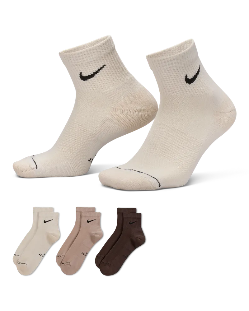 Nike Everyday Elevated Knöchelsocken (3 Paar) - Multi-Color Multi-color