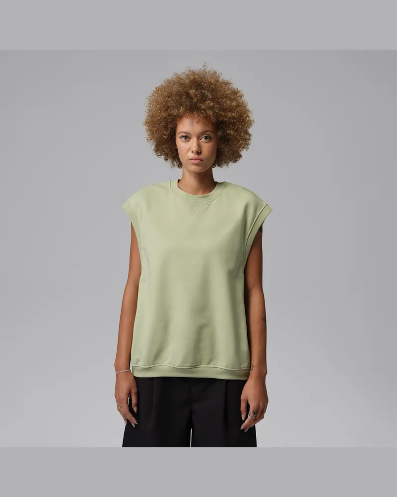 Jordan Flight Fleece Damenweste - Grün Grün