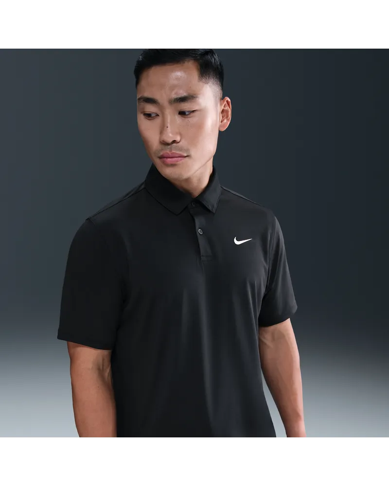 Nike Velocity Dri-FIT Golf-Poloshirt (Herren) - Schwarz Schwarz