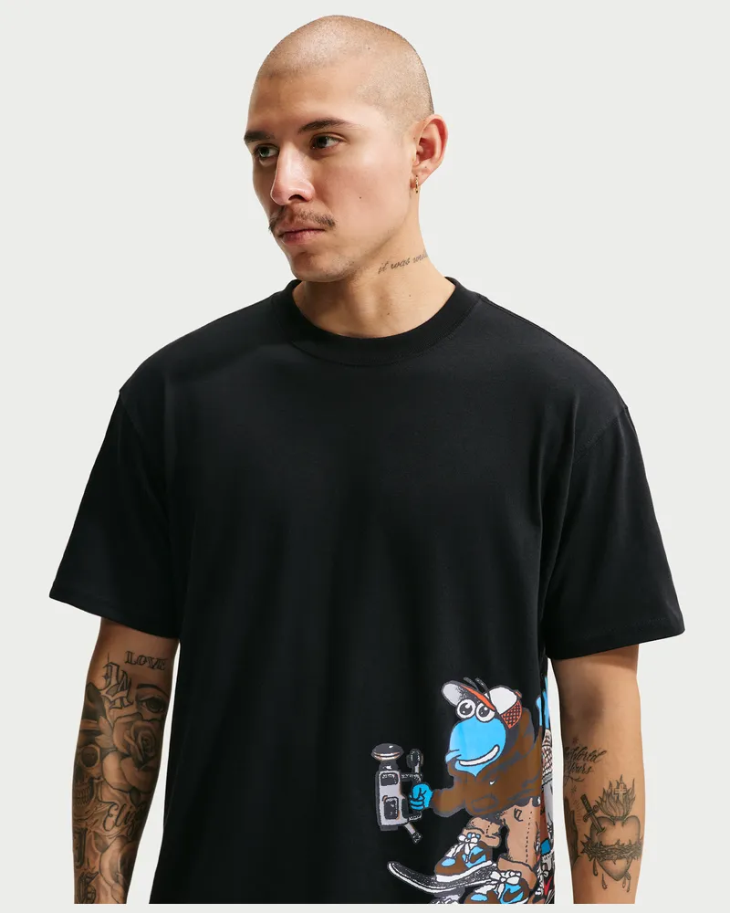 Nike SB Skate-T-Shirt - Schwarz Schwarz