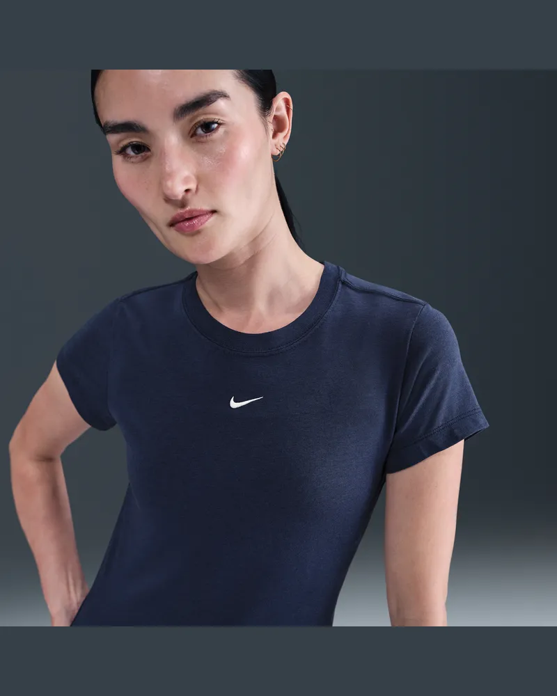Nike Sportswear Chill Knit Damen-T-Shirt - Blau Blau