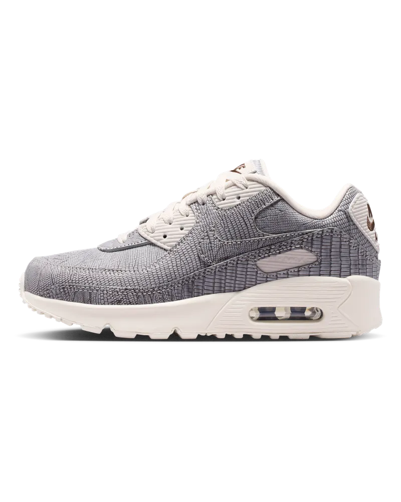 Nike Air Max 90 Tech Schuh (ältere Kinder) - Weiß Weiß