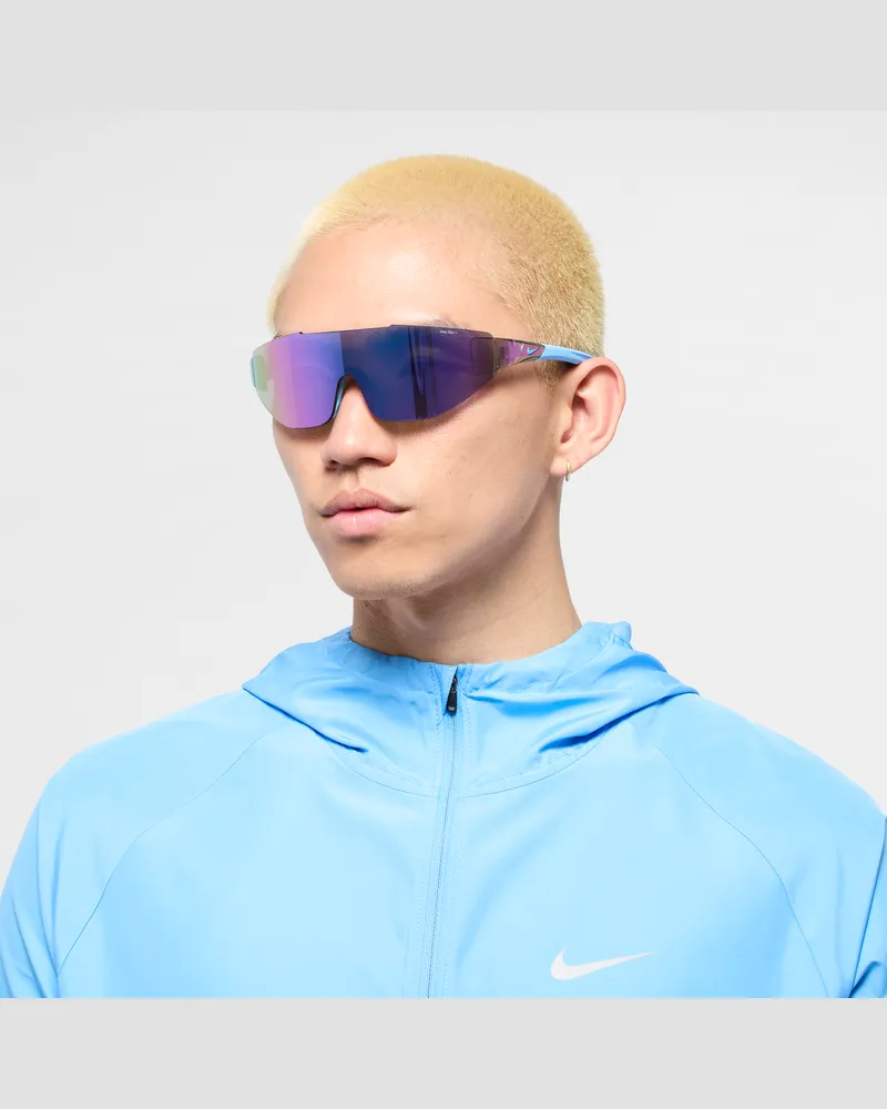 Nike Athena Edge verspiegelte Sonnenbrille - Blau Blau