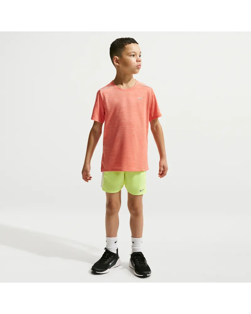 Nike Miler Dri-FIT Trainingsshorts (ältere Kinder) - Gelb Gelb