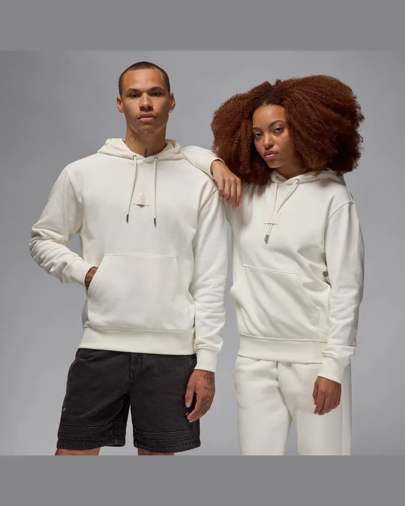 Jordan Flight Fleece Herren-Hoodie - Weiß Weiß