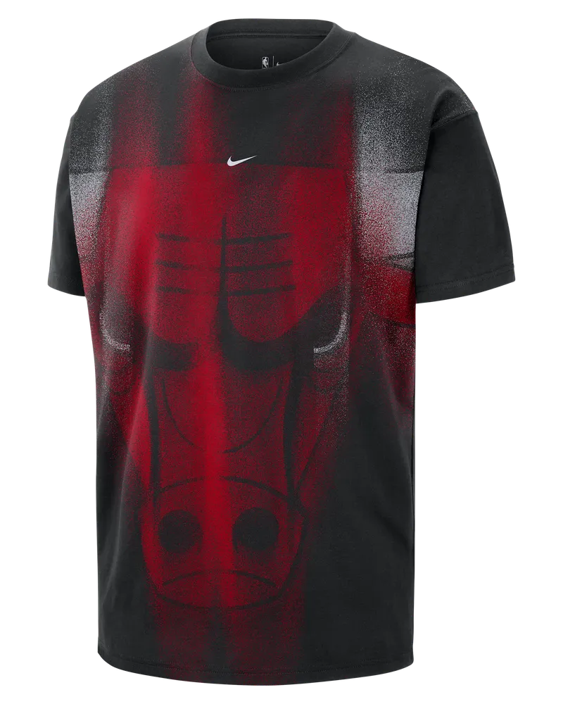 Nike Chicago Bulls Basketball-T-Shirt (Herren) - Schwarz Schwarz