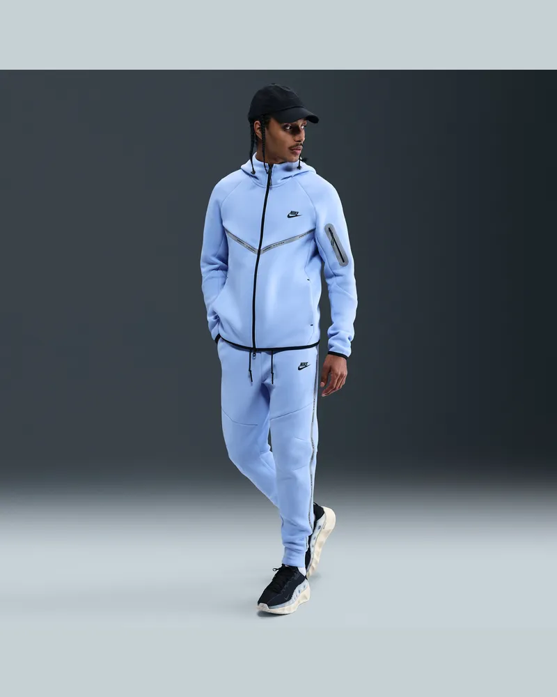 Nike Tech Fleece-Jogger mit reflektierenden Akzenten (Herren) - Blau Blau