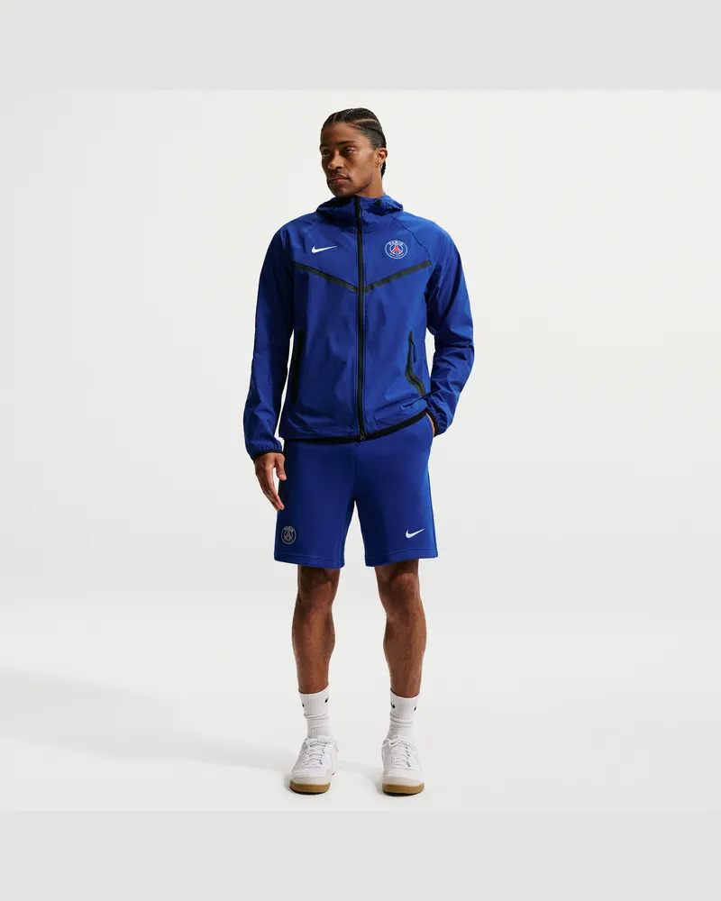 Nike Paris Saint-Germain Tech Fleece  Fußballshorts (Herren) - Blau Blau