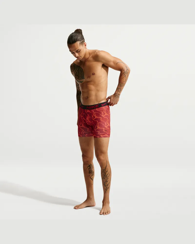 Nike Essential Micro Dri-FIT LT Boxershorts (Herren, 3er-Pack) - Blau Blau