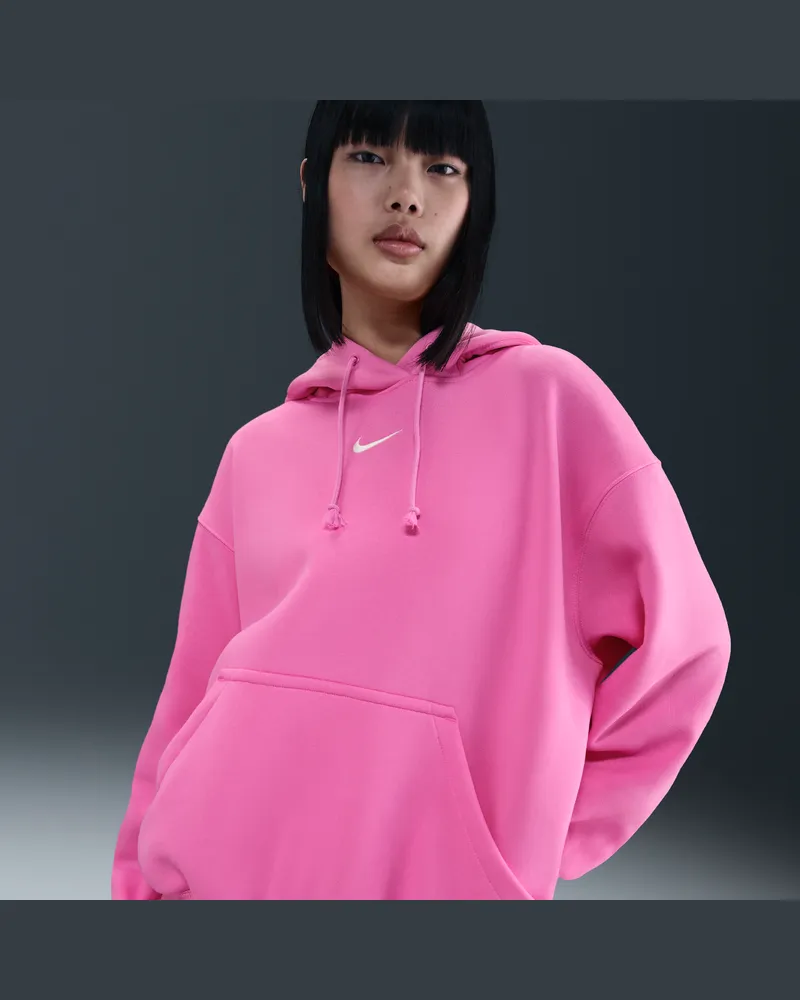Nike Sportswear Phoenix Fleece Oversize-Hoodie für Damen - Pink Pink