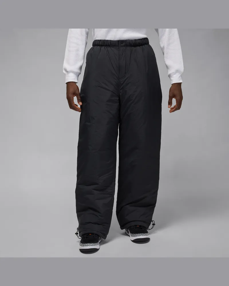 Jordan Flight Mountainside wattierte Herrenhose - Schwarz Schwarz